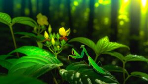 green mantis spiritual significance