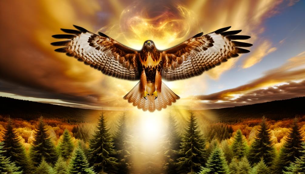 hawk as powerful symbol