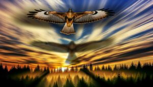 hawk screeching spiritual significance