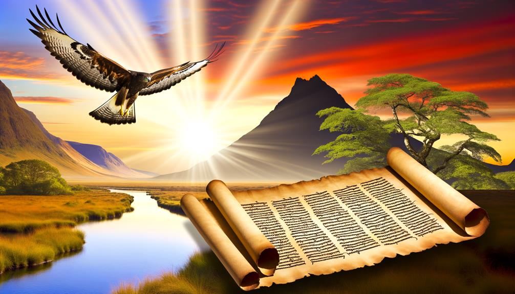 hawks in biblical texts