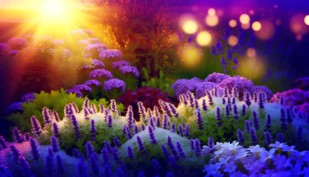 healing energy of purple