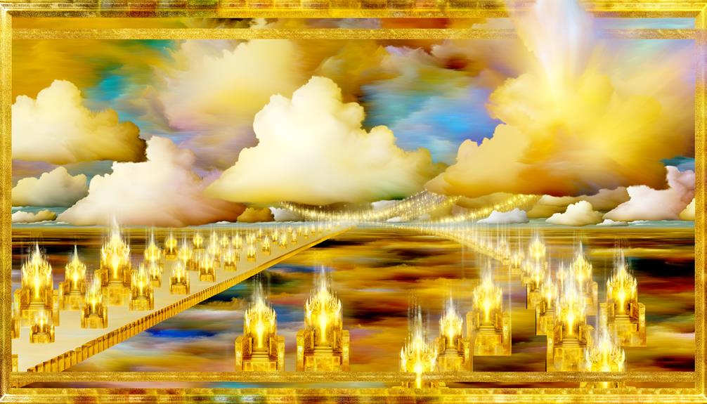 heavenly visions of gold