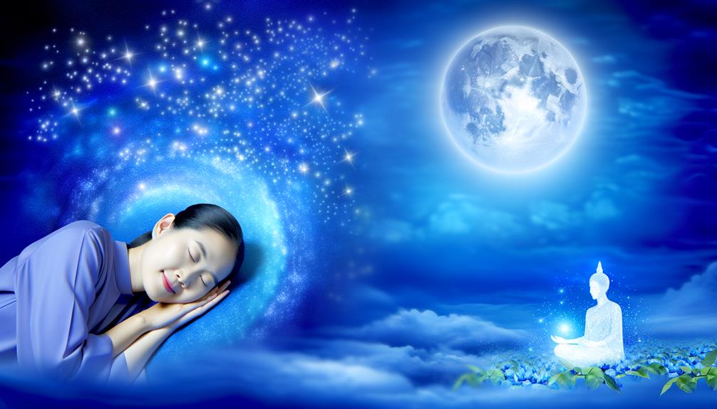 illuminating dreams with blue