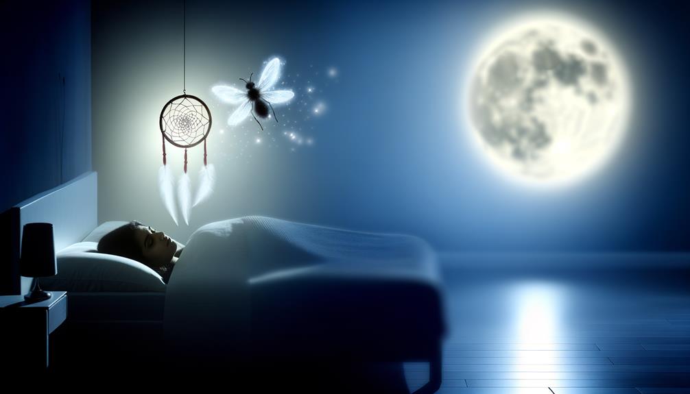 insects representing subconscious thoughts