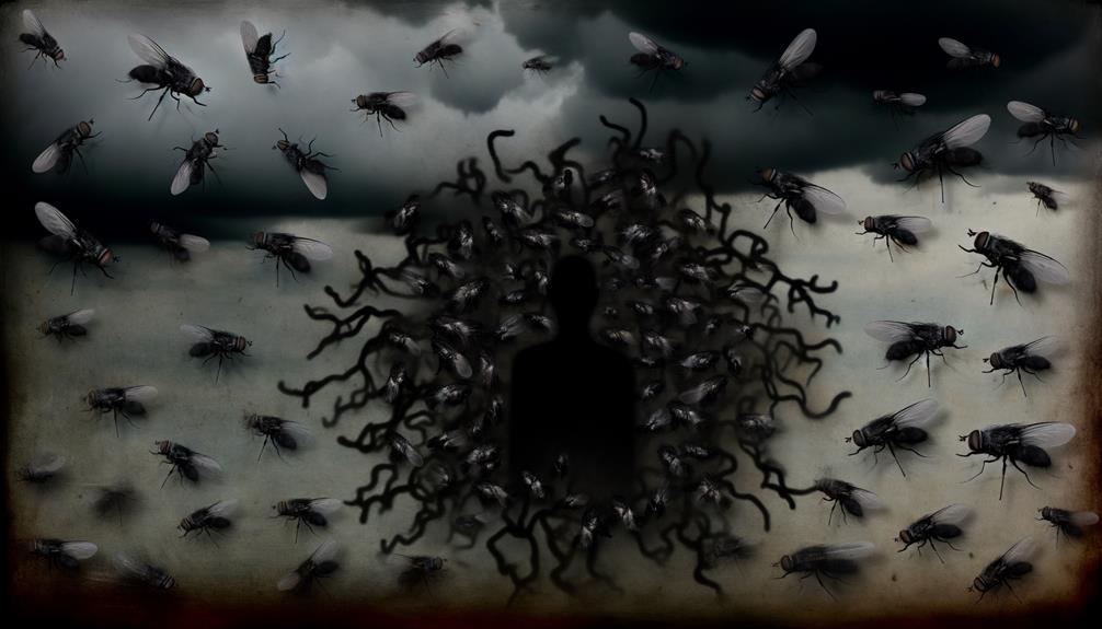 insects signaling danger ahead
