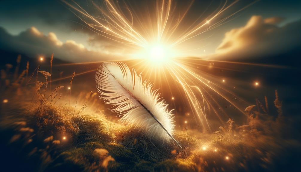 interpreting feather signs meanings