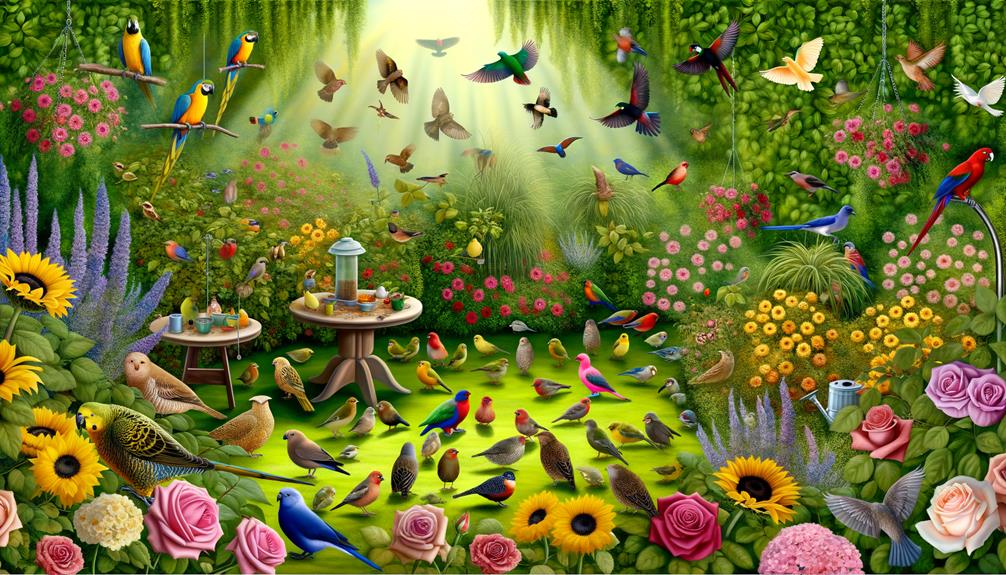 invite birds to nest