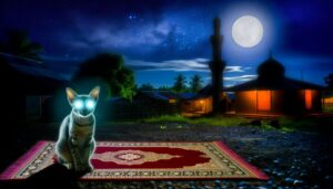 islamic interpretation of cat crying