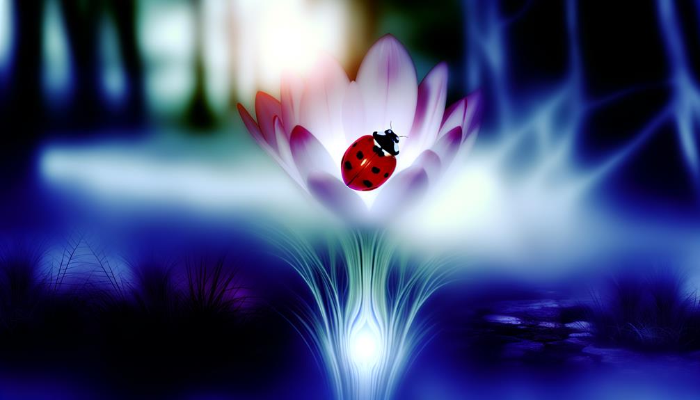 ladybugs symbolize good fortune
