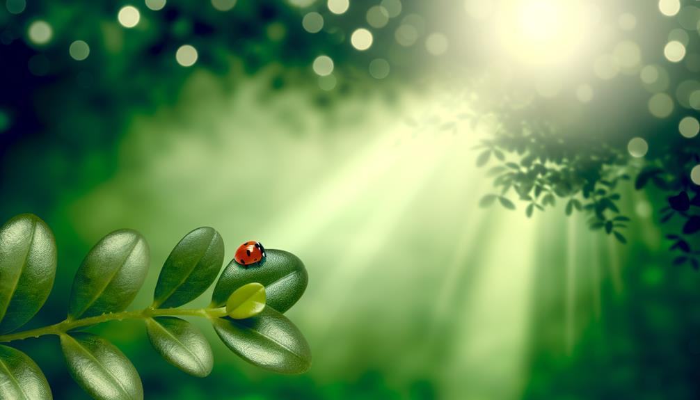 ladybugs symbolize renewal themes