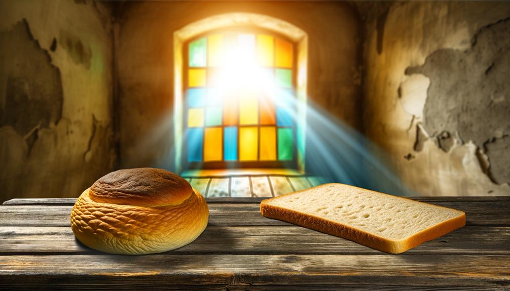 leaven vs unleavened symbolism