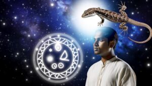 lizard symbolizes spiritual awakening