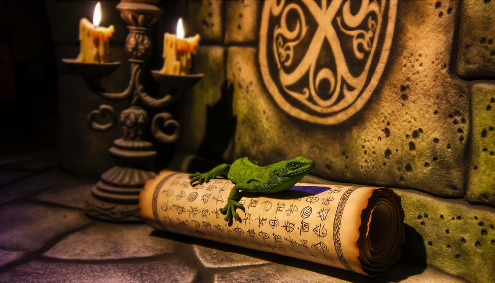 lizards ancient symbolic significance