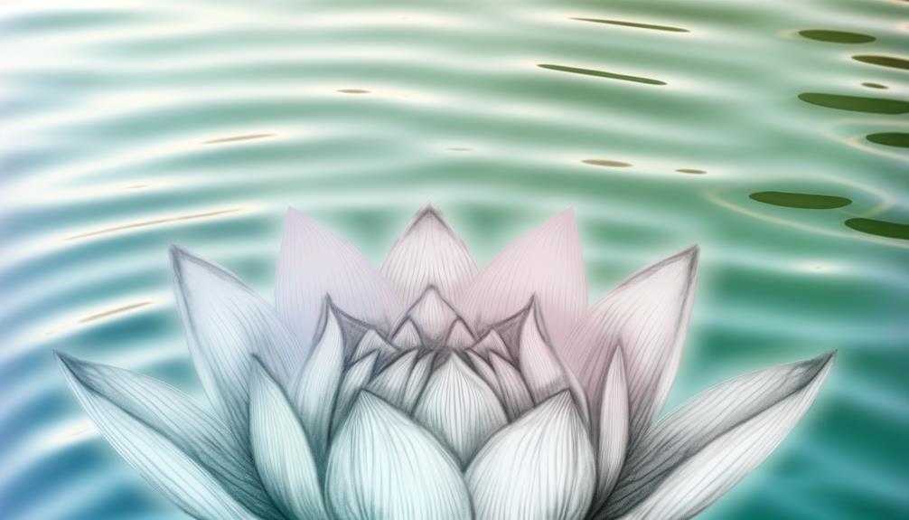 lotus represents purity symbolically
