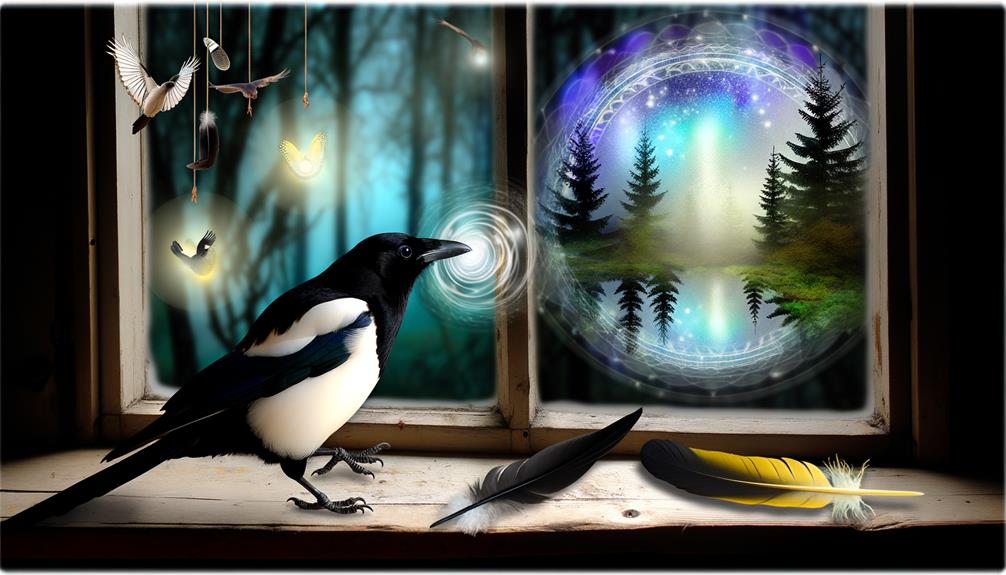 magpies omens intelligence duality