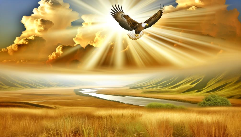 majestic bird of prey