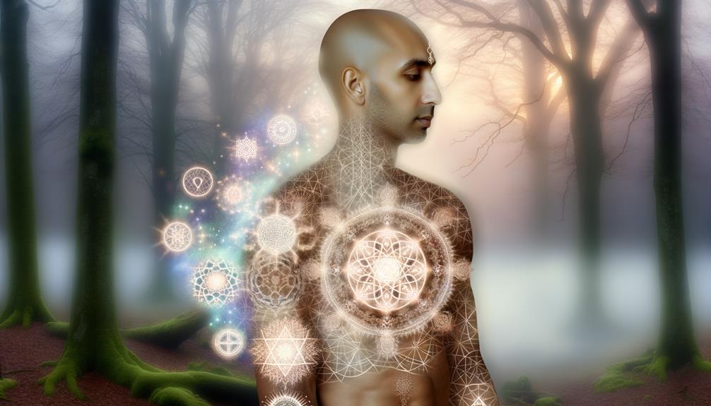 masculine spiritual tattoo design