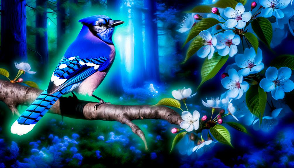 meaningful blue jay encounters