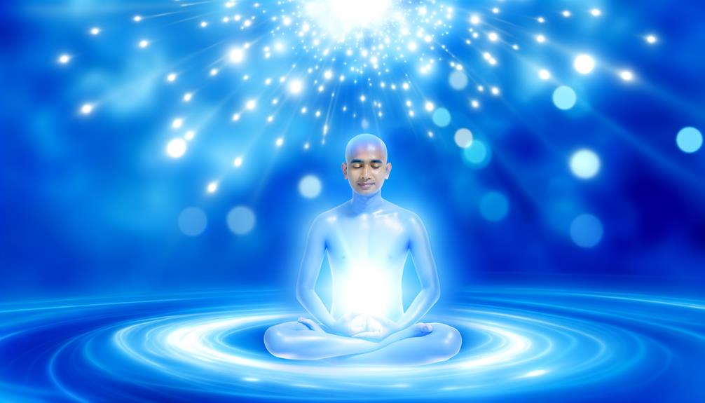 meditative blue light benefits
