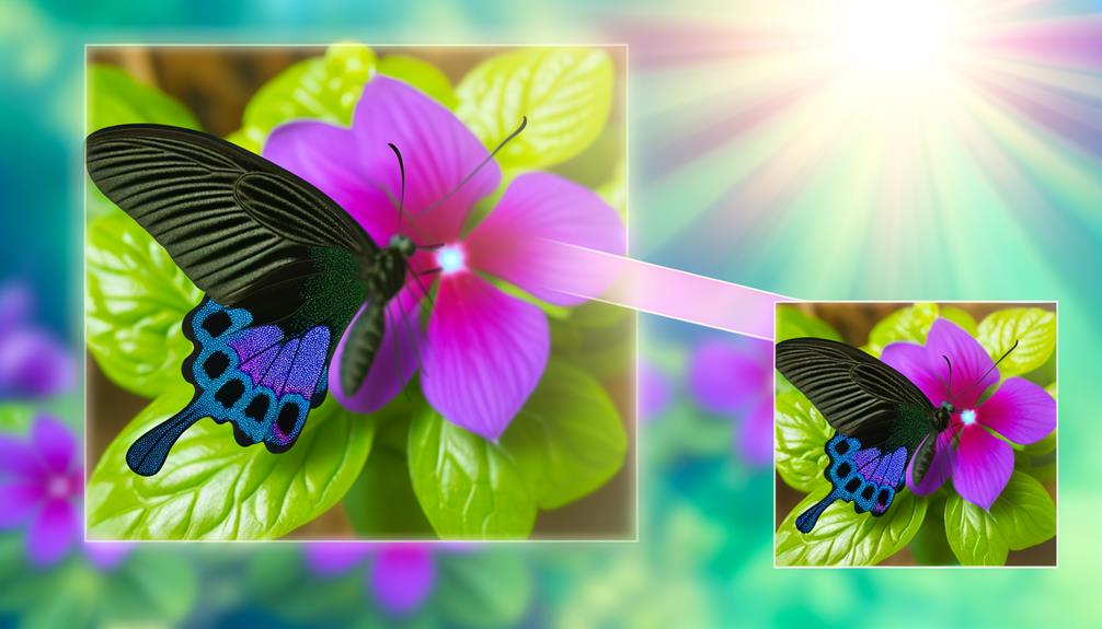 mysterious dark winged insects