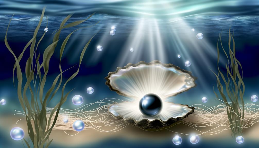 mystical significance of black pearls