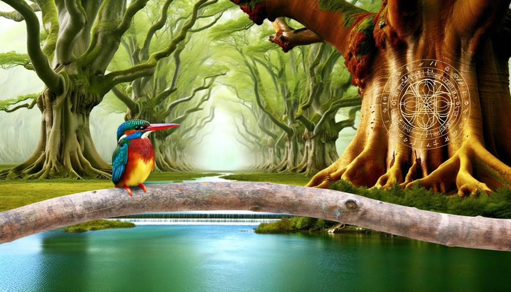 mythical significance of kingfishers