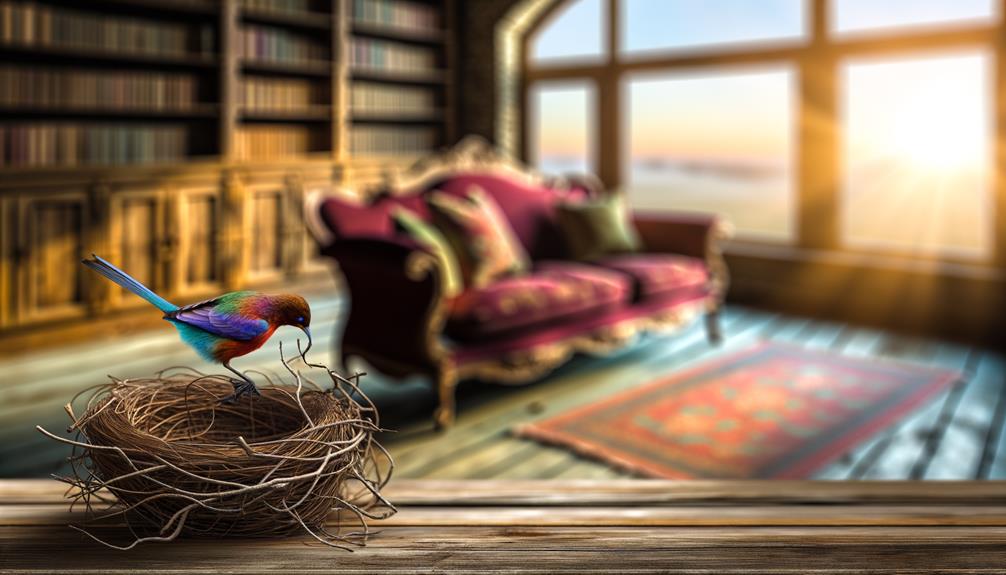 nest symbolizes new beginnings