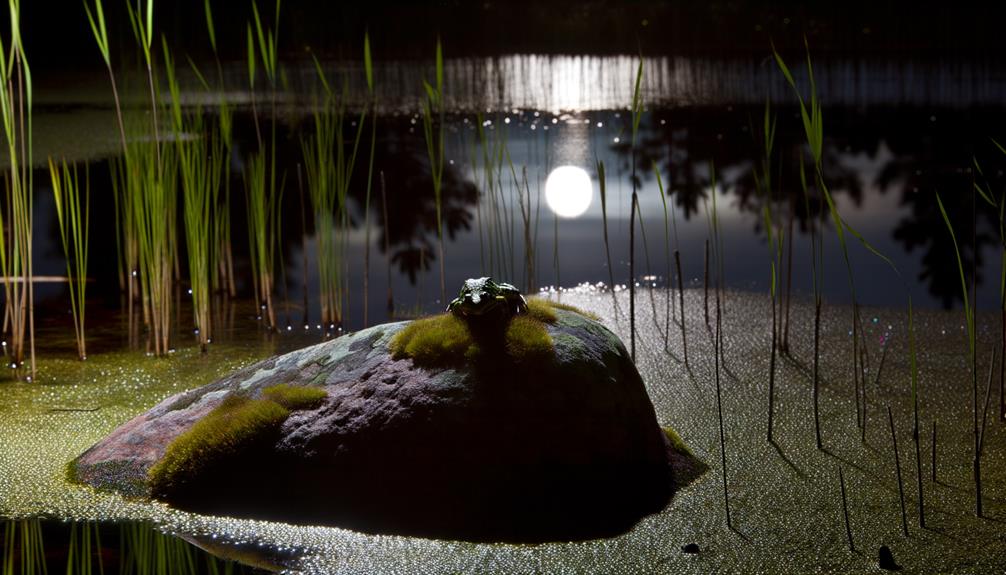 nighttime frog spiritual significance