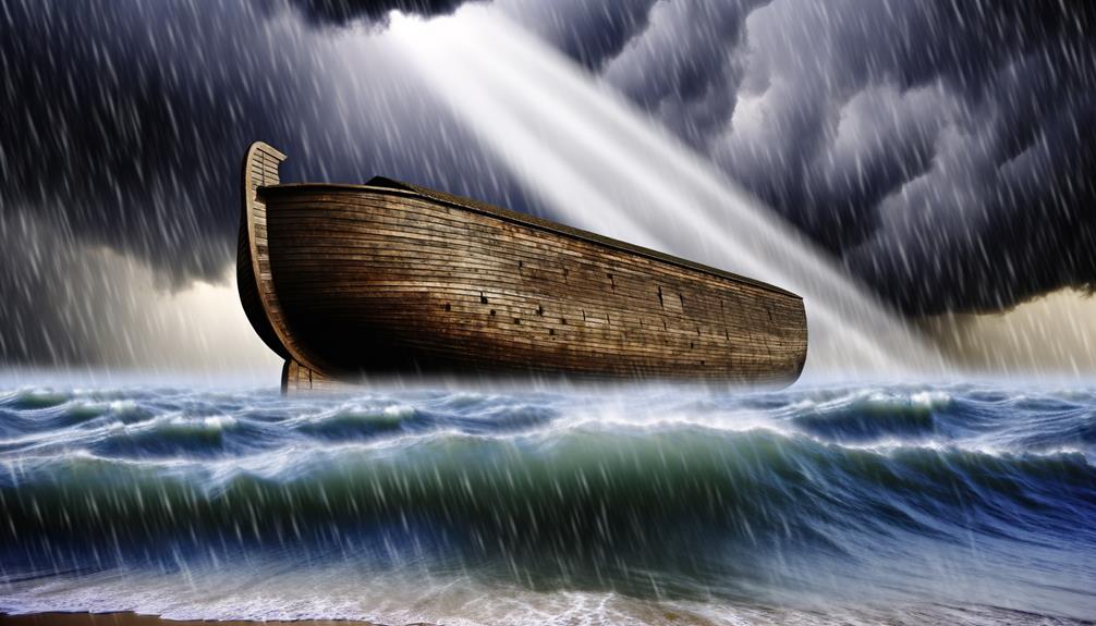 noah s ark wooden construction