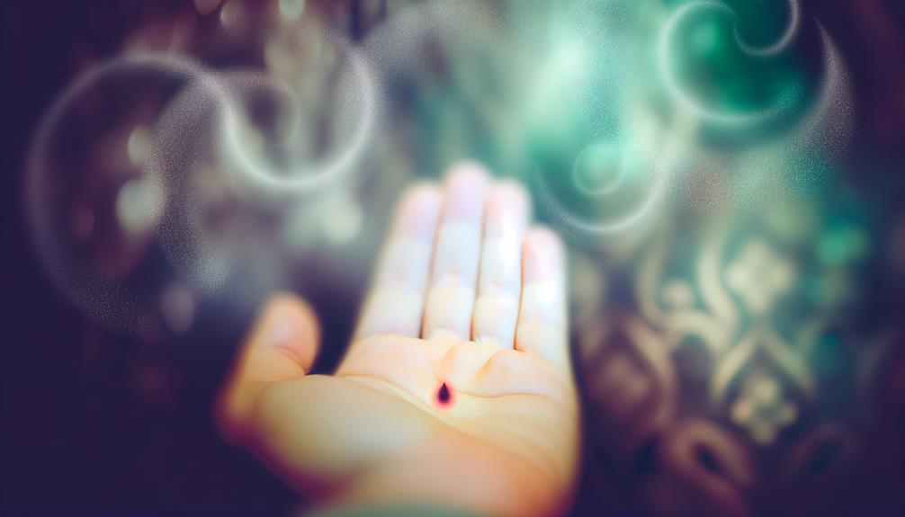 palm cut spiritual significance