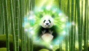 panda symbolizes peace and balance
