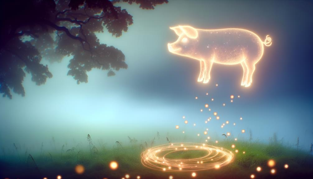 pigs represent abundance and intuition