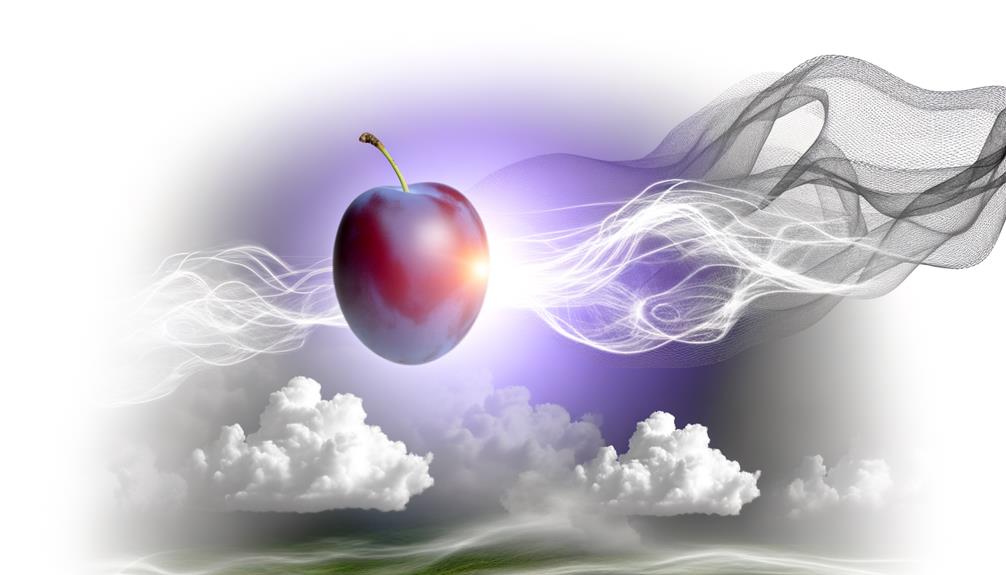 plums symbolize abundance and intuition