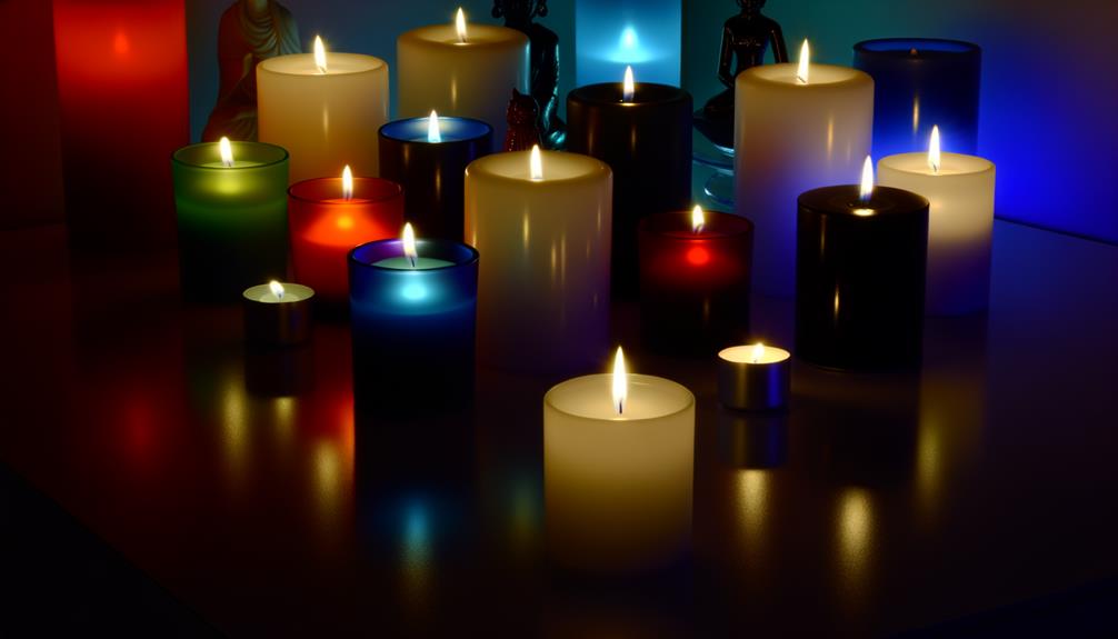 popular candle color choices