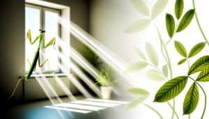 praying mantis house symbolism