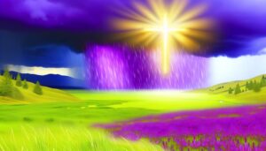 purple rain s biblical significance