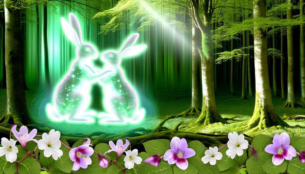 rabbits represent fertility and rebirth