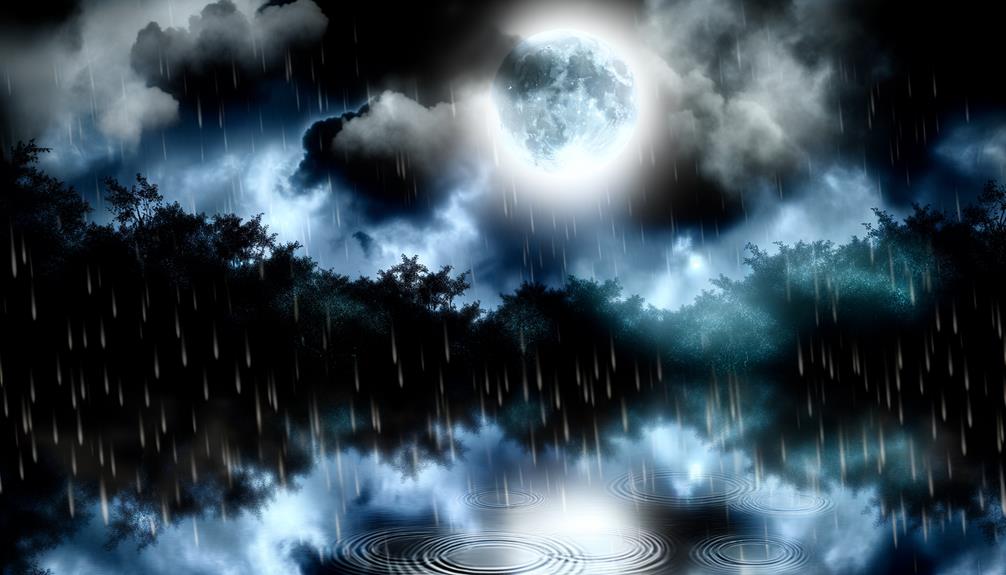 rain and moon symbolism