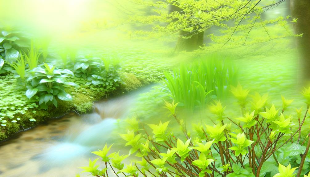 renewal through vibrant greenery