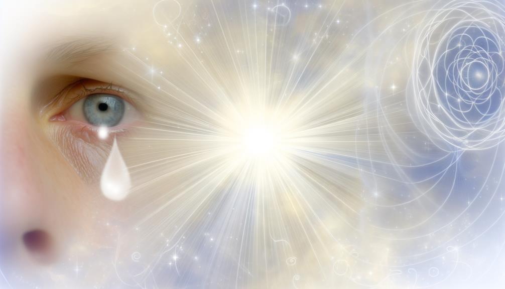 right eye tear significance