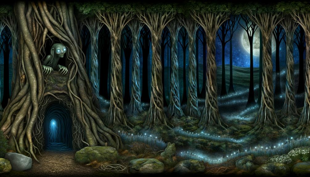 shadows of mythical tales