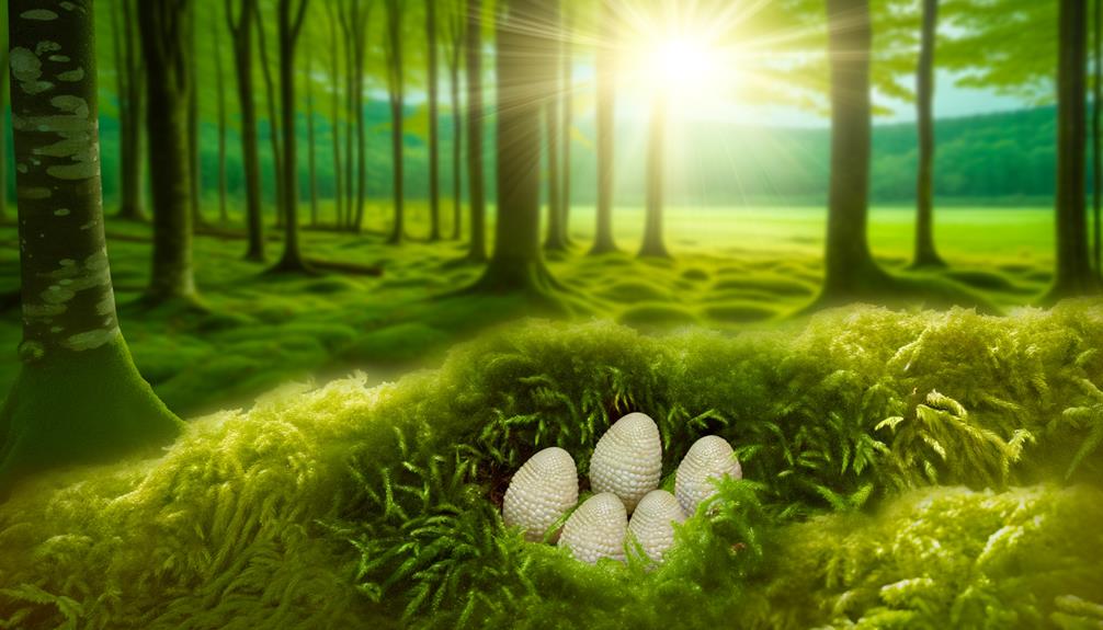 snake eggs symbolize potential transformation