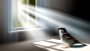 sparrow symbolism home protection