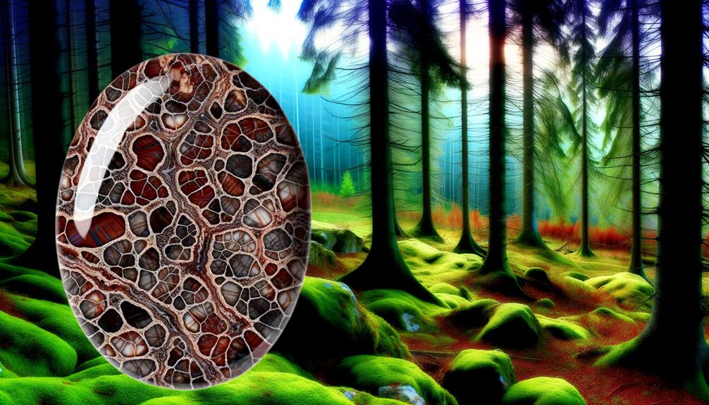 spider web jasper symbolism explained