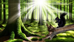 spiritual significance of black squirrels
