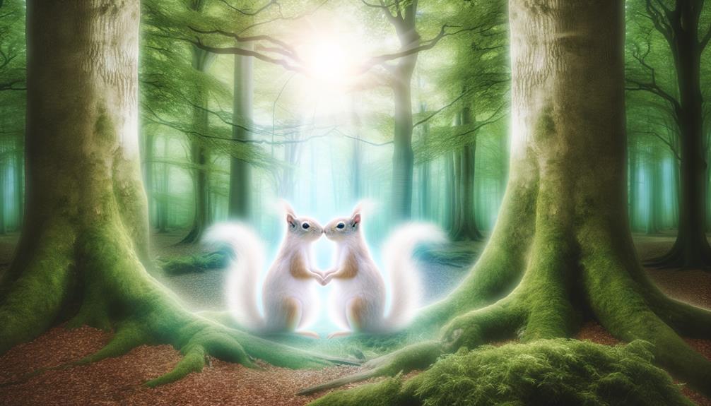 squirrel symbolism twin flame