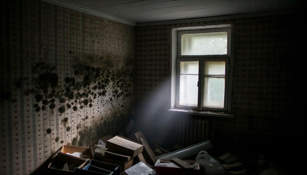 stagnant energy promotes mold