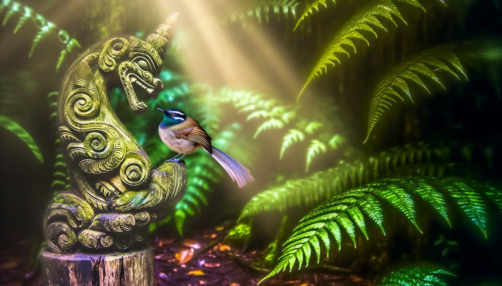 symbolic importance of fantail