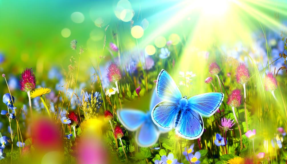 symbolism of blue wings