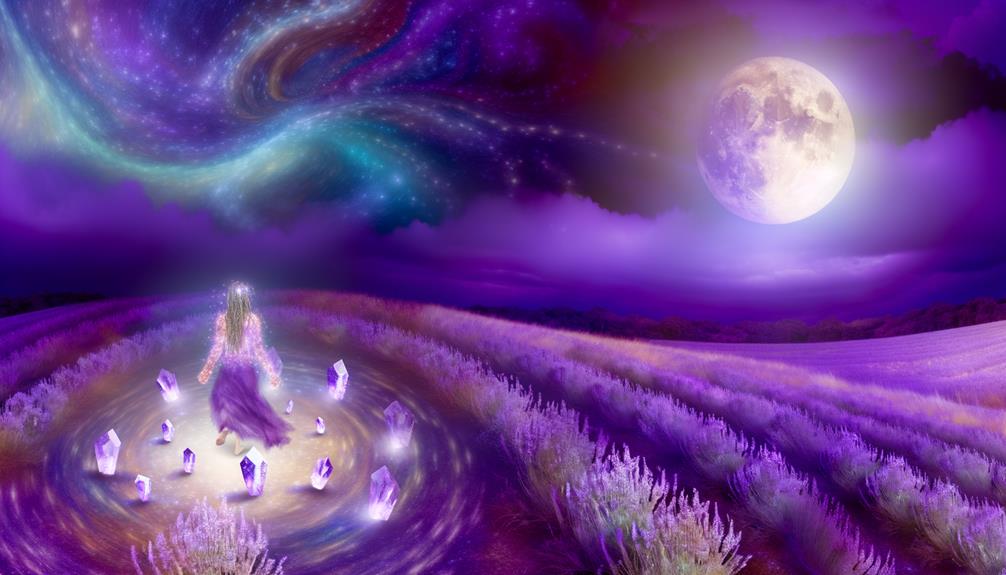 symbolism of purple dreams